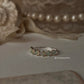 Timeless Natural Ethiopian Opal Eternity Band Ring in Silver
