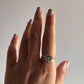 Pyrite Crystal Uncut Ring in Sterling Silver