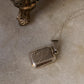 925 Sterling Silver Classic Rectangular Vintage Motifs Engraved Photo Pendant