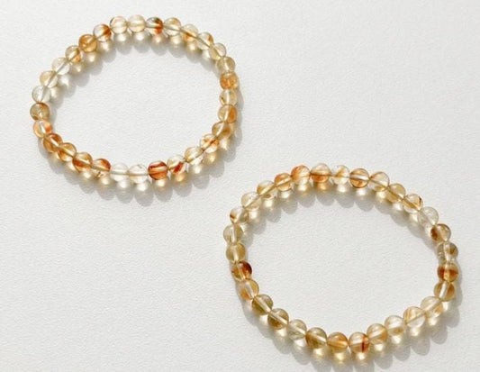 Citrine Natural Crystal Bracelet 8MM