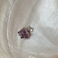 925 Sterling Silver Amethyst Star Wire Wrapped Handcrafted Pendant