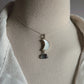Moonstone Moon Fluorite Cloud 925 Sterling Silver Pendant