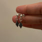 925 Sterling Silver Tribal Rawa Handcrafted Minimal Studs Earrings
