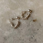 925 Sterling Silver Hill Tribe Molten Silver Beads Handcrafted Chunky Connector Studs