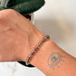 Natural Crystal Smokey Quartz 4mm Bracelet