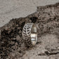 925 Sterling Silver Forest Fern Band Ring