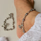 925 Sterling Silver Tribal Shell Textured Balls Handcrafted Anklet