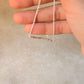 925 Sterling Silver Multi Tourmaline Minimal Handcrafted Necklace