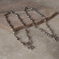 925 Sterling Silver Tribal Shell Textured Balls Handcrafted Anklet