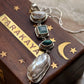 925 Sterling Silver Baroque Pearls, Aqua Chalcedony, Faux Turquoise Statement Handcrafted One of a Kind Pendant
