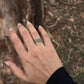 925 Sterling Silver Forest Fern Band Ring