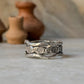 925 Sterling Silver Bohemian Hill Tribe Handcrafted Adjustable Ring