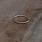 Minimal Plain Round Stack Band 925 Sterling Silver Ring