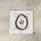 Dalmatian Jasper 4MM Natural Crystal Bracelet