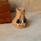 925 Sterling Silver Black Onyx Pear Rawa Handcrafted Hook Earrings