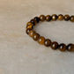 Natural Crystal Tiger Eye Round 6MM Bracelet