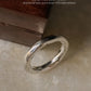 925 Sterling Silver Thick Molten Textured Stack Band Unisex Ring