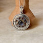 925 Sterling Silver Labradorite Mandala Boho Handcrafted Pendant