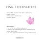 Pink Tourmaline for statement look 
