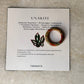 Natural Crystal Unakite Band Ring