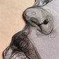 Silver Antique Flower Clip-On Earring for Nose or Helix Piercing