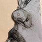 Antique Flower Design Silver Clip-On for Helix and Nose