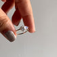 Sterling Silver Ring with Three Moonstone Stones