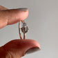 Handcrafted Silver Ring with Three Moonstones