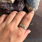 Sterling Silver Boho Opal Rawa Ring