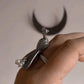 Timeless peacock and freshwater pearl adjustable ring in sterling silver 925.