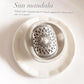 Sun Mandala bohemian handmade adjustable silver ring