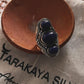 Sterling Silver Lapis Lazuli Boho Ring for Unique Fashion