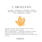 Carnelian crystal for healing