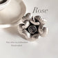 Rose Bohemian Handmade Statement Silver 925 Adjustable Ring