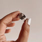Stylish feather wrap adjustable silver ring for a comfortable and customizable fit
