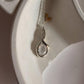 Handcrafted Moonstone Cross Solitaire Silver Pendant with Chain