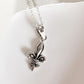 Luxurious Fleur De Lis silver pendant with a rich, historical symbolism
