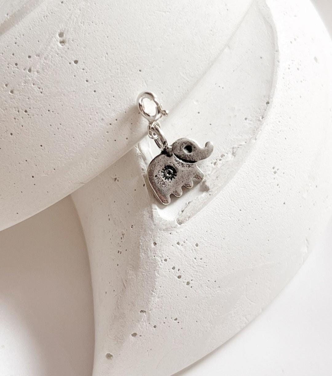 Charming Hathi elephant pendant in sterling silver