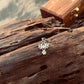 Sterling Silver Pendant with Moonstone Lotus