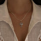 Moonstone Lotus Sterling Silver Pendant