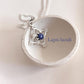 Lapis Lazuli Flower Rawa Pendant in Silver for Timeless Appeal