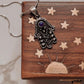 Lapis Lazuli Hamsa Pendant for Spiritual Energy and Protection
