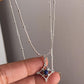 Sterling Silver Lapis Lazuli Flower Pendant with Rawa Detailing