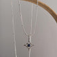 Lapis Lazuli Silver Pendant with Flower Rawa Design for Unique Charm