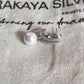 Fresh Water Pearl and Cubic Zirconia 2-in-1 Earrings