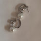 2-in-1 Fresh Water Pearl and CZ Earrings