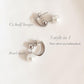 Fresh Water Pearl and CZ 2-in-1 Earrings