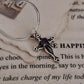 Vintage 925 Sterling Silver Pendant with Amethyst Cross Design
