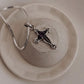 Amethyst Cross Pendant in 925 Sterling Silver for Empowerment 