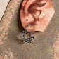 Sterling Silver 925 Rewa Banjara Hoops - Design 1